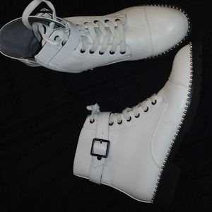 White boots